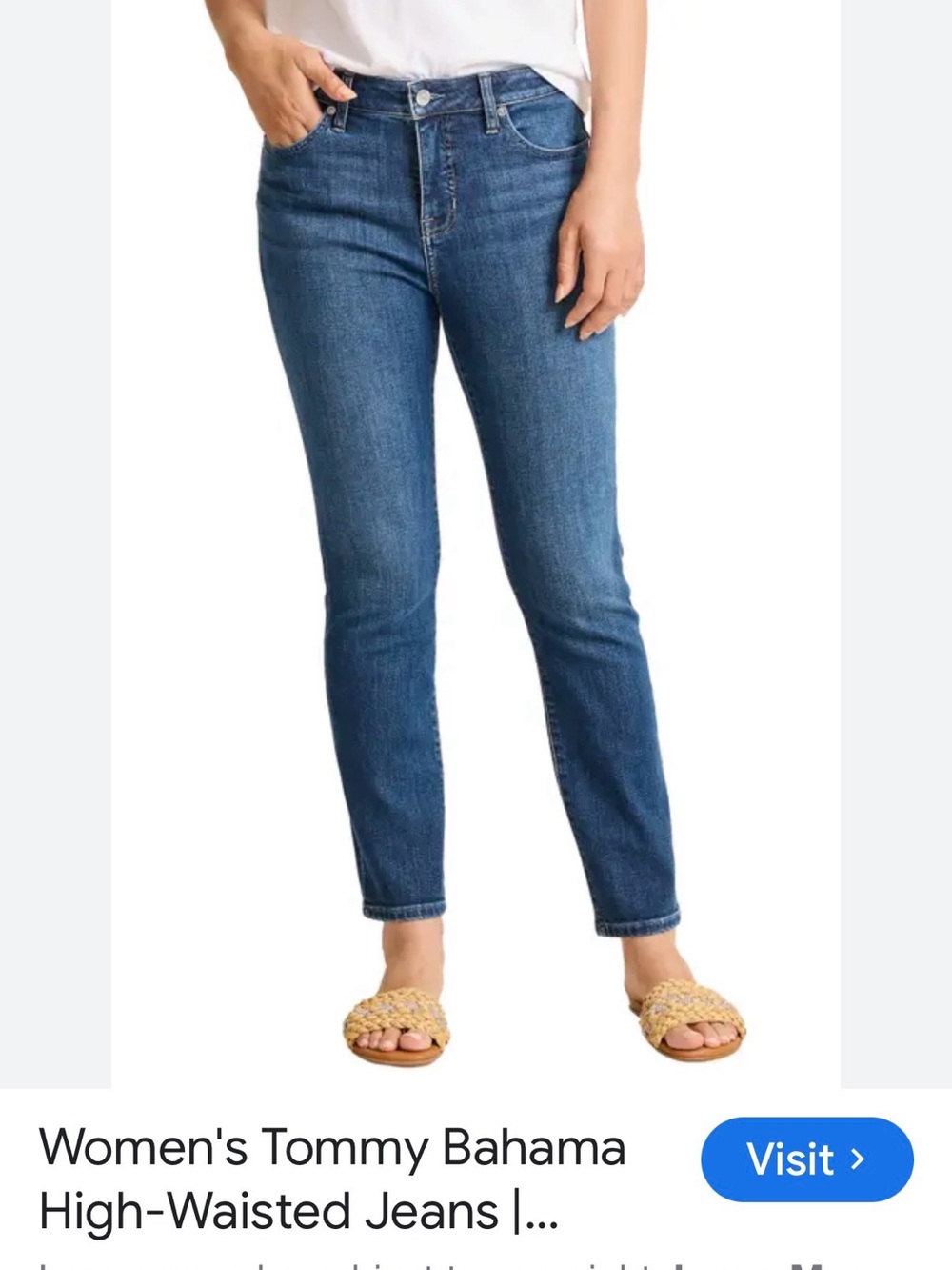 Tommy Bahama Women's jeans size 10  Boracay jeans GUC